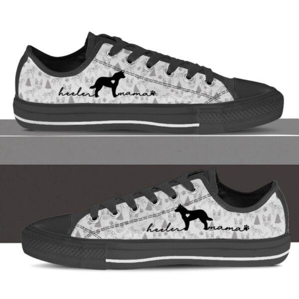 Stylish Australian Cattle Dog Low Top Sneakers, Premium Quality Shoes, Low Top Sneakers, Low Top Designer Shoes