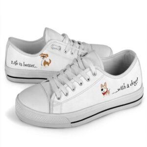 Stylish Dog Low Top Shoes Walk with…
