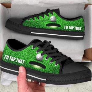 Stylish Golf I d Tap That Low Top Shoes Canvas Print Low Top Sneakers Sneakers Low Top 2 lx2vpd.jpg