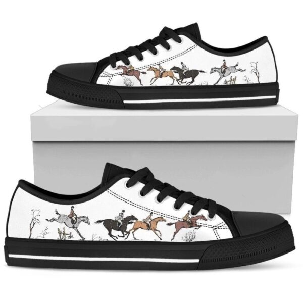 Stylish Horse Riding Women s Low Top Shoes Perfect Gift Idea NH09, Low Tops, Low Top Sneakers