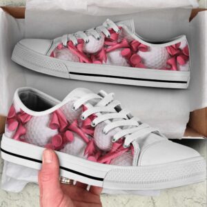 Stylish Ladies Golf Low Top Canvas Print Shoes Low Top Sneakers Sneakers Low Top 1 l3z4wm.jpg
