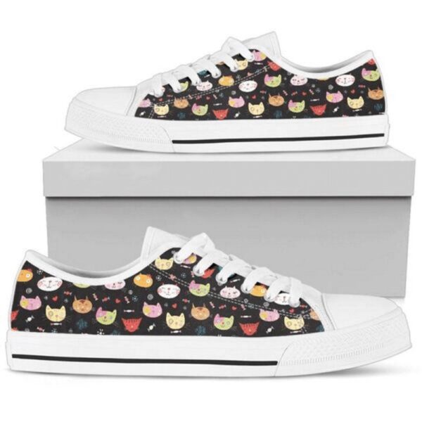 Stylish Mini Cat s Women Low Top Shoes, Trendy Footwear for Fashion, Low Top Sneakers, Low Top Designer Shoes