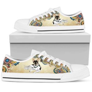 Stylish Rat Terrier Women s Low Top…