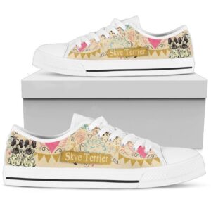 Stylish Skye Terrier Women s Low Top…