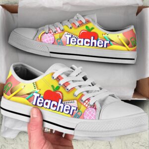 Teacher Art Paper Cut Out Low Top Shoes Low Top Designer Shoes Low Top Sneakers 1 j0skvv.jpg