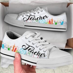Teacher Pencil Low Top Shoes Low Top Designer Shoes Low Top Sneakers 1 q8emih.jpg