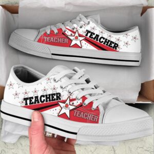 Teacher Sky Many Stars Low Top Shoes,…