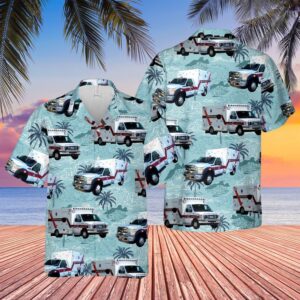 Texas Cypress Creek EMS Hawaiian Shirt, Texas…