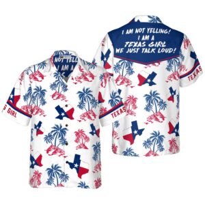 Texas Flag And Palm Tree Pattern Texas…