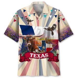 Texas Hawaiian Shirt, Texas Hawaii Shirt, Texas…