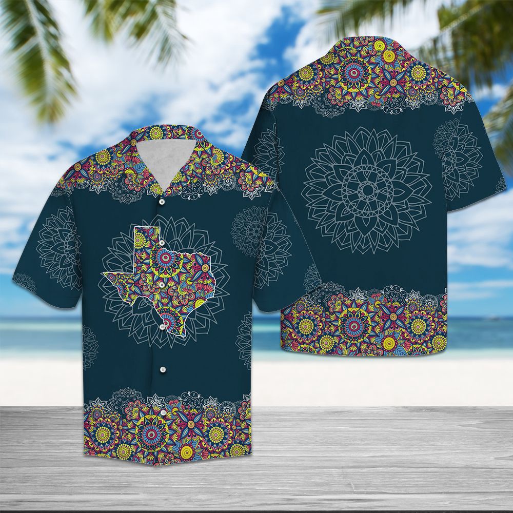 Texas Mandala T0207 Hawaii Shirt, Texas Hawaii Shirt, Texas Shirt Texas Mandala T0207 Hawaii Shirt, Texas Hawaii Shirt, Texas Shirt
