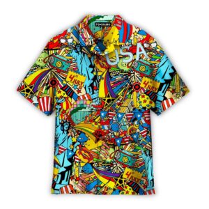 The 4Th Of July Independence Doodles Trendy Hawaiian Shirt 4th Of July Hawaiian Shirt 4th Of July Shirt 1 vqtsee.jpg