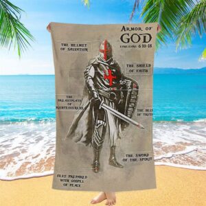 The Armor of God Beach Towel, Ephesians…