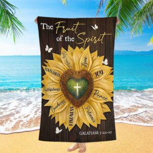 The Fruit Of The Spirit Sunflower Heart…