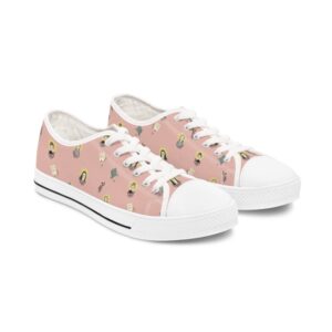 The Little Flower St. Therese Inspired Women s Sneakers For Catholic Women Low Top Sneakers Low Top Designer Shoes 1 qdiwms.jpg
