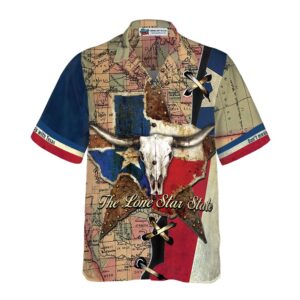 The Lone Star State Map Pattern Texas Longhorns Hawaiian Shirt Texas Hawaii Shirt Texas Shirt 3 mmaakv.jpg