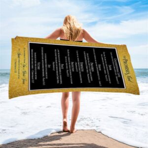 The Promises Of God Beach Towel 2 Corinthians 1 20 Christian Beach Towel Beach Towel 2 h1ul1m.jpg