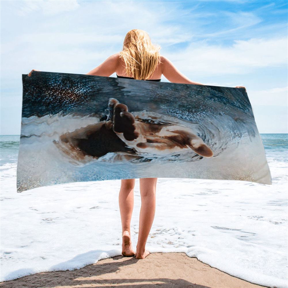 The Saving Hand Of God Beach Towel, Christian Beach Towel, Beach Towel The Saving Hand Of God Beach Towel, Christian Beach Towel, Beach Towel