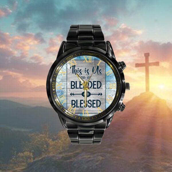 This Is Us Blended And Blessed Watch Watch, Christian Watch, Religious Watches, Jesus Watch