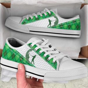 Trendy Golf Shape Ball Pattern Canvas Print Shoes Low Top Sneakers Sneakers Low Top 1 iuqjnv.jpg