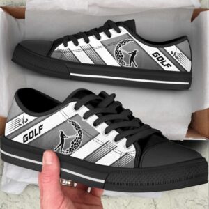 Trendy Golf Striped Low Top Canvas Print Shoes Low Top Sneakers Sneakers Low Top 2 wmw3jj.jpg
