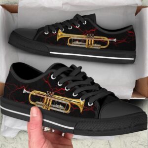 Trumpet Red Thunder Low Top Music Shoes Low Top Designer Shoes Low Top Sneakers 1 kbuh7o.jpg