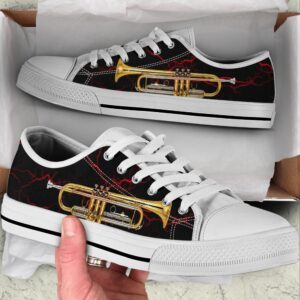 Trumpet Red Thunder Low Top Music Shoes Low Top Designer Shoes Low Top Sneakers 2 kclcts.jpg