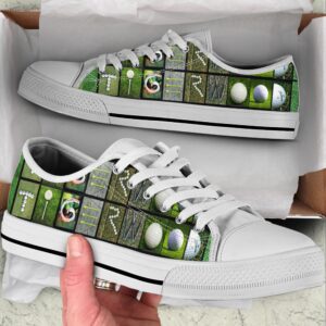 Tw Golf Sign Low Top Shoes, Low…
