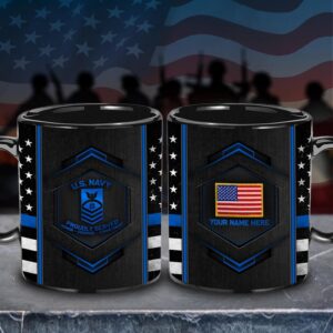 US Navy Military Mug, Gifts For Veteran Custom Veteran Mug, Us Navy Coffee Mug, Veteran Coffee Mugs, Military Mug