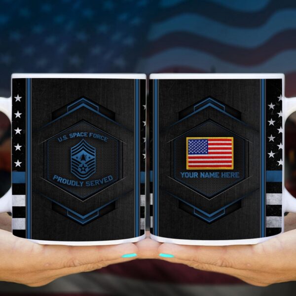 US Space Force Military Mug, Gifts For Veteran Custom Veteran Mug, Veteran Coffee Mugs, Military Mug