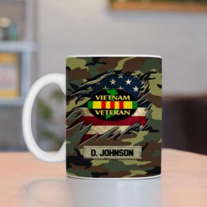 US Vietnam Veteran Camouflage White Mug Custom Your Name Veteran Coffee Mugs Military Mug 2 oyvi5g.jpg
