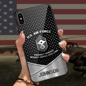 Us Air Force Proudly Served Phone Case,…