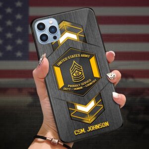 Us Army Military Phone Case, Custom Your…