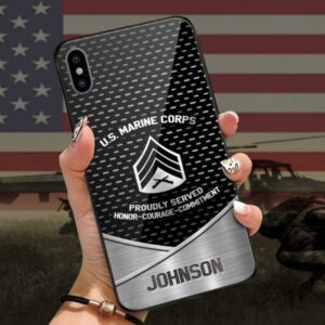 Us Marine Corps Proudly Served Phone Case,…