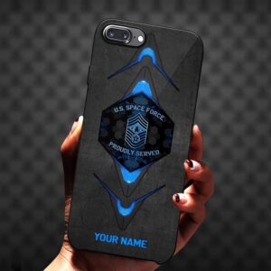 Us Space Force Style Phone Case, Custom…