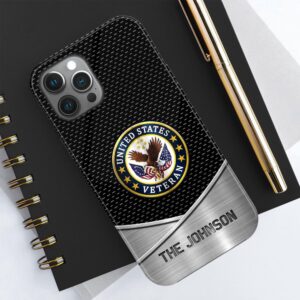 Us Veteran Phone Case Personalized Your Name…