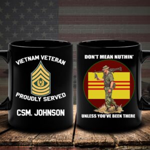 Vietnam Veteran Mug Don’t Mean Nothin’ Unless…