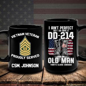 Vietnam Veteran Mug I Ain T Perfect But I Do Have A Dd 214 Veteran Coffee Mugs Military Mug 2 f5zsmz.jpg