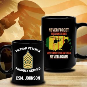 Vietnam Veteran Mug Never Forget Welcome Home Veteran Coffee Mugs Military Mug 3 ybubmd.jpg