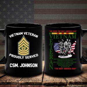 Vietnam Veteran Mug We Were The America…
