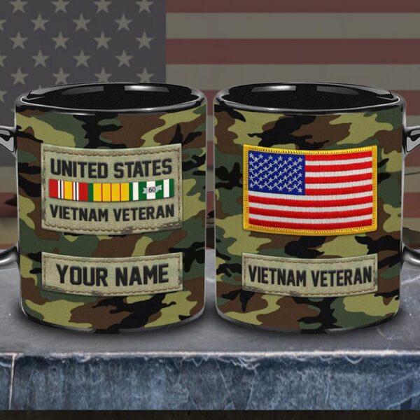 Vietnam Veteran Vietnam Veteran Mug, Military Veteran Custom Your Mug, Veteran Coffee Mugs, Military Mug