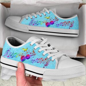 Violin Colorful Low Top Music Shoes, Low…