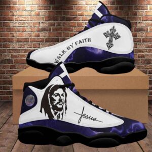 Walk By Faith Jesus Cross Jesus Drawing Basketball Shoes With Thick Soles Christian Basketball Shoes Basketball Shoes 2024 1 oqap2n.jpg