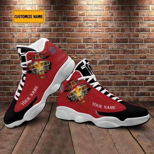 Walk By Faith Lion Of Judah Basketball Shoes For Men Women, Christian Basketball Shoes, Basketball Shoes 2024