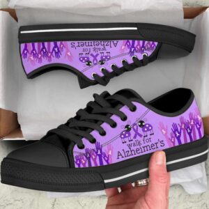 Walk For Alzheimer’s Shoes Low Top Shoes…