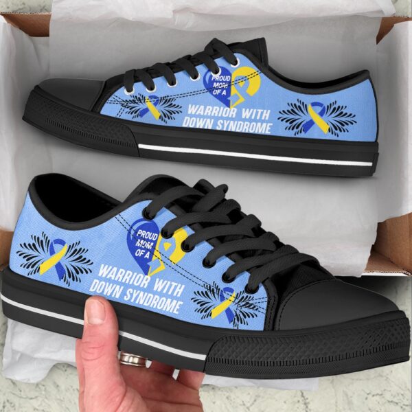 Warrior With Down Syndrome Shoes Low Top Shoes, Low Top Designer Shoes, Low Top Sneakers