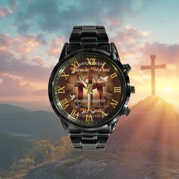 Way Maker Lyrics Watch, Christian Watch, Religious Watches, Jesus Watch