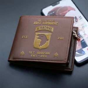 101st Airborne Division Men Wallet Custom Name Rank And Year Military Soldiers Veteran Wallet 3 sckpwq.jpg