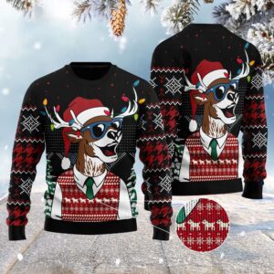 Amazing Deer Ugly Christmas Sweater, Christmas Sweater,…