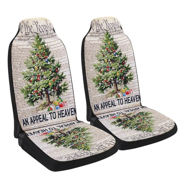 An Appeal To Heaven Christmas Pine Tree Seat Cover Cars, Christmas Car Seat Cover, Car Seat Cover